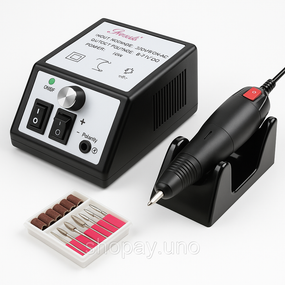 Фрезер для маникюра Beauty nail DM-14/2000. Цвет: черный RZ-50