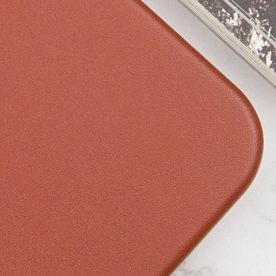 Шкіряний чохол Leather Case (AAA) with MagSafe and Animation для Apple iPhone 14 Pro (6.1") | Зображення 2