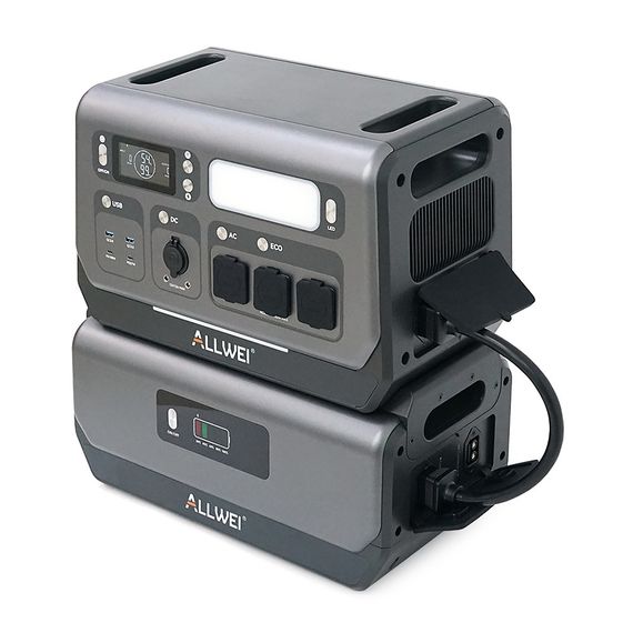 Портативна зарядна станція ALLWEI SGR-PPS2400-2PRO + BAT | Зображення 2