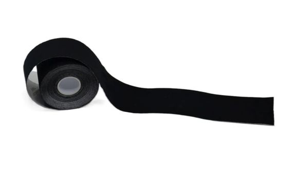 Кінезіологічний тейп PowerPlay 4315 Чорний 5 cм x 5 м (PP_4315_Black) | Зображення 2