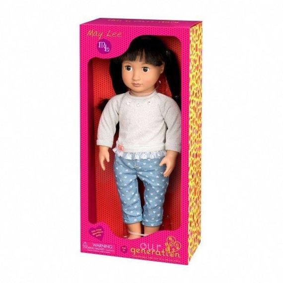 Кукла Our Generation  Мэй Ли в модных джинсах 46 см BD31074Z (BD31074Z)