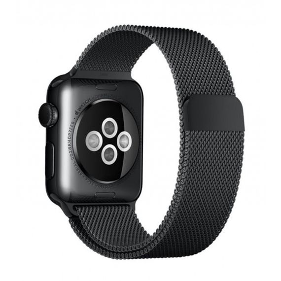 Ремешок Apple Watch Milanese Loop 42/44/45/49 mm, браслет миланская петля, магнитный браслет для Appe Watch rose gold | Зображення 4
