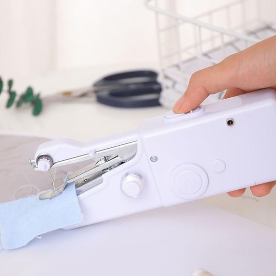 Ручна швейна машинка, на батарейках, Handy stitch (WJ-07) / Портативна міні машинка для шиття | Зображення 5