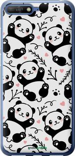 Чохол на Huawei Y6 2018 Панди "4318t-1637-2448"