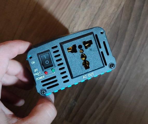 Інвертор IPOWER 12 - 220 У 600 Вт / 1200 Вт чистий синус | Зображення 3