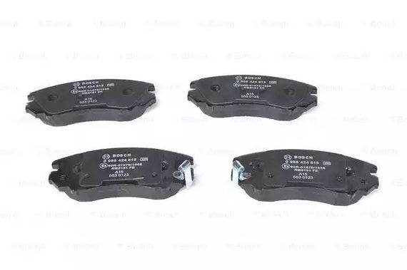 Колодки гальмівні дискові HYUNDAI SONATA, TUCSON, KIA SOUL передн.  BOSCH (0986424815) | Зображення 5