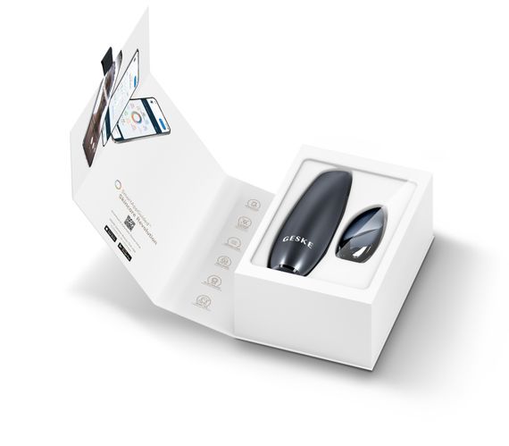 Безконтактна магнітна пілінг-маска GESKE Touchless Magnetic Peeling Mask 5в1 black | Зображення 8