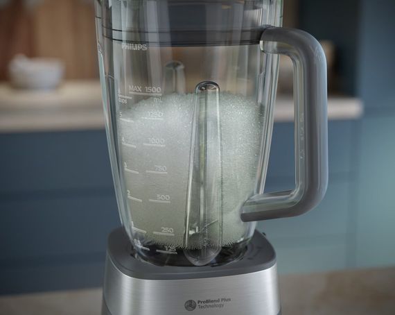 Блендер Philips стаціонарний Series 5000, 1000Вт, чаша-2000мл, сірий (HR3020/20) | Зображення 5
