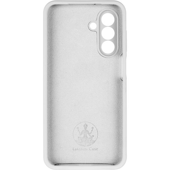 Чохол Silicone Cover Lakshmi Full Camera (AAA) для Samsung Galaxy A18 / A17 Білий / White | Зображення 2