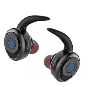 Бездротові Bluetooth навушники Awei T1 Black