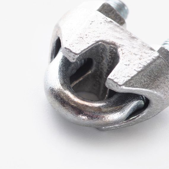 Затискач для троса 10 мм DIN741 оц. (пачка, кратність10 шт.) APRO C741-101 | Зображення 3