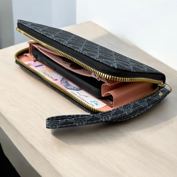 Жіночий клатч гаманець Primolux Fashion Wallet портмоне - Black | Зображення 2