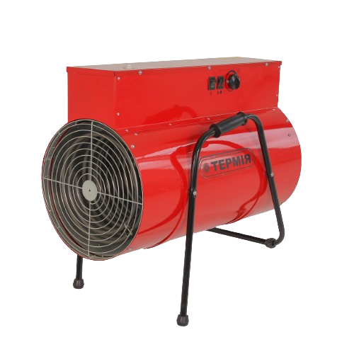 Тепловентилятор 15000W метал червоний АО ЭВО15,0/1,0ТП(3*400В)К УХЛ3.1 ТЕРМІЯ