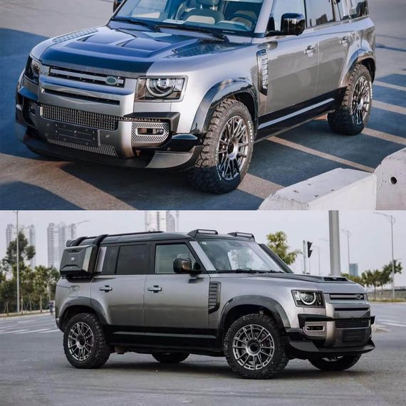 Розширювачі арок (Карбон) для Land Rover Defender 2019- рр | Зображення 2