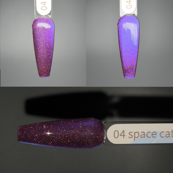 Світловідбивний гель-лак Gelix Space Cat №4 (з ефектом котячого ока) 8мл
