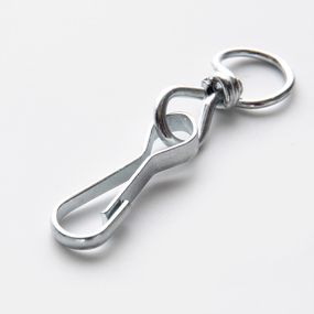 Карабін пружинний із вертлюгом 90 мм оц. (пачка, раза 50 шт.) APRO SHSV-90