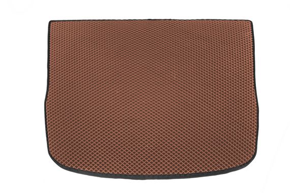 Коврик багажника (EVA, коричневый) для Volkswagen Tiguan 2007-2016 гг