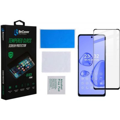Стекло защитное BeCover Motorola Moto G200 Black (707242) | Зображення 2