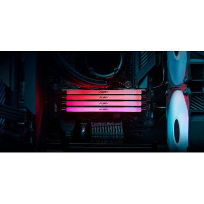 Модуль памяти для компьютера DDR5 16GB 6000 MHz Renegade RGB Kingston Fury (ex.HyperX) (KF560C32RSA-16) | Зображення 1