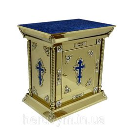 Жертовник металевий із декором