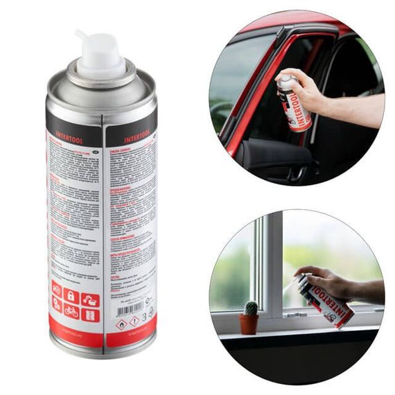 Мастило "Силікон", аерозоль 200 мл INTERTOOL FS-6020 | Зображення 2