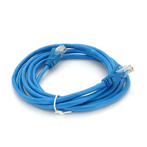 Патч-корд литой RITAR,UTP,RJ45,Cat.6.2m,синий,Cu (медь) арт.30458 | Зображення 1