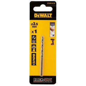 Свердло по металу 3,5мм Black & Gold DeWALT DT20516