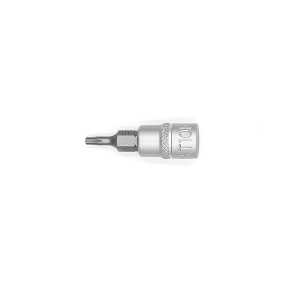 Головка торцева, 1/4IN, з насадкою TX10-HOLE, RED STRIPE | Зображення 1