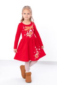 Сукня для дівчинки "Казка" Носи своє 128 Червоний (p-4394-93222)
