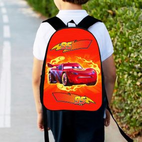Рюкзак детский Тачки Молния Маквин 34х27см,городской ранец для мальчика с принтом (00444)