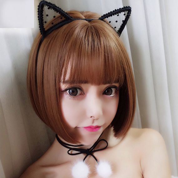 Обруч з котячими вушками Babydoll Універсальний. Чорний 4502 | Зображення 6