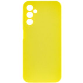 Чехол Silicone Cover Lakshmi Full Camera (AAA) для Samsung Galaxy A14 4G/5G Желтый / Yellow