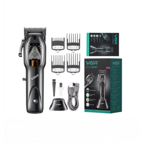 Машинка для стрижки VGR V-653 Professional Hair Clipper акумуляторна USB-C чорна