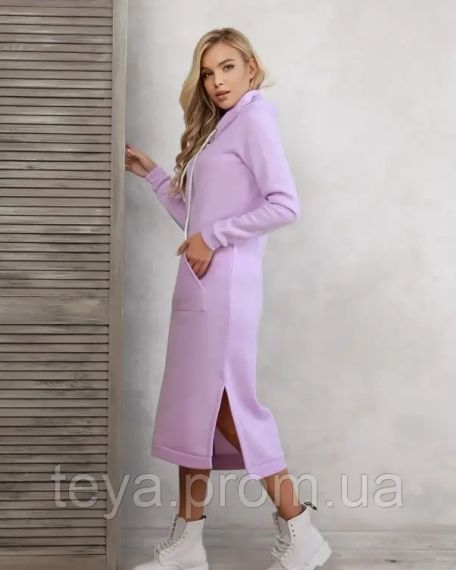 Плаття для жінок колір бузковий розміри XL, L, XXL FI_000431 | Зображення 1
