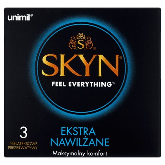 Презервативи UNIMIL SKYN BOX 3 EXTRA WET Sex Aura | Зображення 1