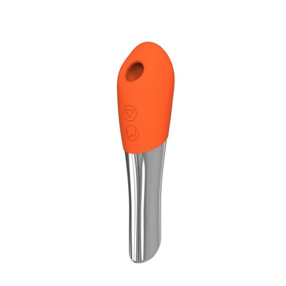 Віброкуля з вакуумною стимуляцією Chisa Lust Ripple Wallow, помаранчевий sexstyle | Зображення 1