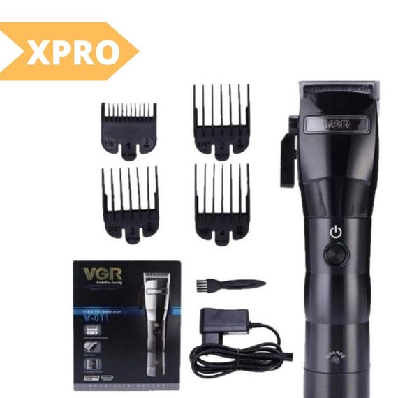 Машинка для стрижки волосся XPRO VGR V-011 чорна (39879-V-011_743) | Зображення 1