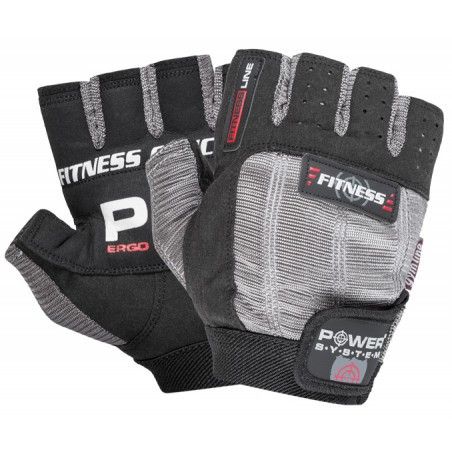 Рукавички для фітнесу Power System PS-2300 Fitness Grey/Black XS | Зображення 4