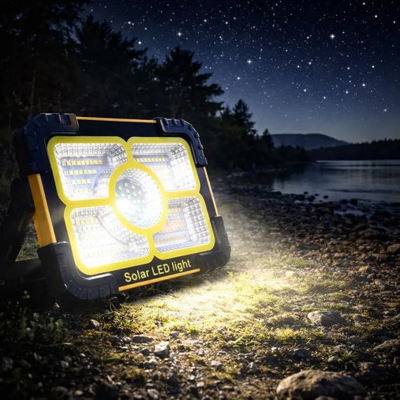 Фонарь аккумуляторный 30W, 3600mAh, Working Lamp JN-882 / Прожектор светодиодный / Лампа на солнечной панели | Зображення 1