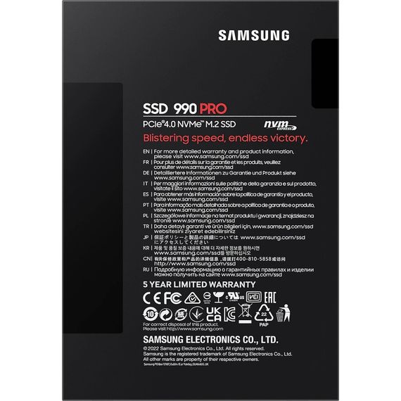 Накопичувач SSD M.2 2280 4TB Samsung (MZ-V9P4T0BW) | Зображення 5