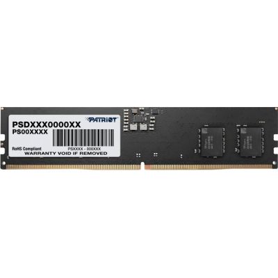 Модуль памяти для компьютера DDR5 8GB 4800 MHz Signature Patriot (PSD58G480041)