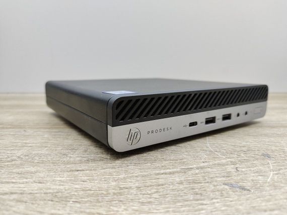 Неттоп HP ProDesk 600 G5 Desktop Mini USFF / Intel Core i5-9500T (6 ядер по 2.2 - 3.7 GHz) / 16 GB DDR4 / 512 GB SSD M.2 / Intel UHD Graphics 630 б/у | Зображення 1