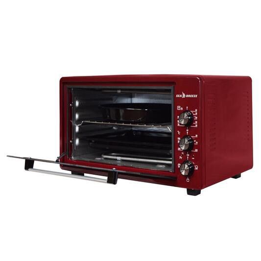 Електропіч гриль настільна Sea Breeze SB-0706 45 л 1420 Вт, Електродуховка настільна JA-756 для дачі