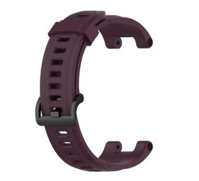 Силиконовый ремешок Primolux для смарт-часов Xiaomi Amazfit T-Rex (A1918) / T-Rex Pro (A2013) - Purple