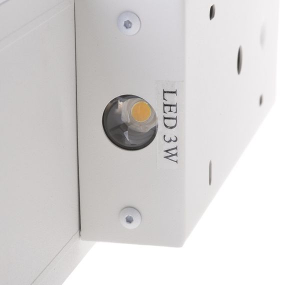 Светильник настенный накладной минимализм LED AL-75/6W SWH IP20 | Зображення 6