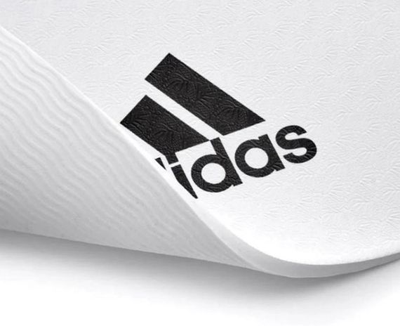 Килимок для йоги Adidas Yoga Mat білий Уні 176 х 61 х 0,8 см ADYG-10100WH | Зображення 2