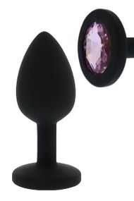 Анальная пробка ALL TIME FAVORITES SILICONE DIAMOND PLUG Sex Aura