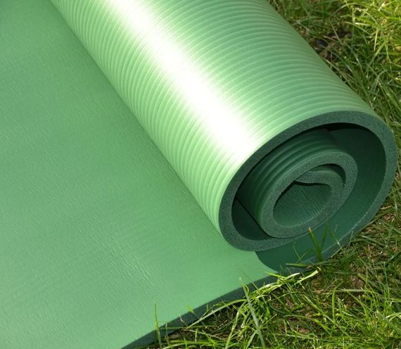 Килимок для йоги та фітнесу PowerPlay 4151 NBR Performance Mat Зелений (183x61x1.5) (PP_4151_Green) | Зображення 2