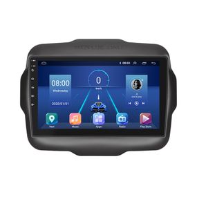 Штатна магнітола Lesko для Jeep Renegade I Рестайлинг 2018-н.в. екран 9" 6/128Gb 4G Wi-Fi GPS Top