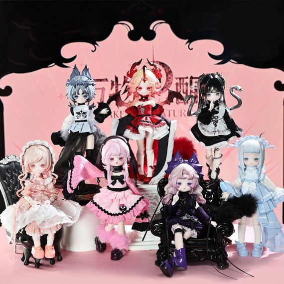 Колекційна лялька BJD Lucky Emma, ​​серія Happy Engine - Ельфійки Лулу: Пробудження природи (в дисплеї, в асортименті) | Зображення 3
